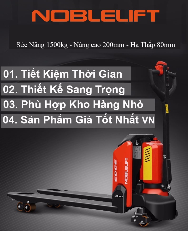Xe nâng tay điện 2000kg