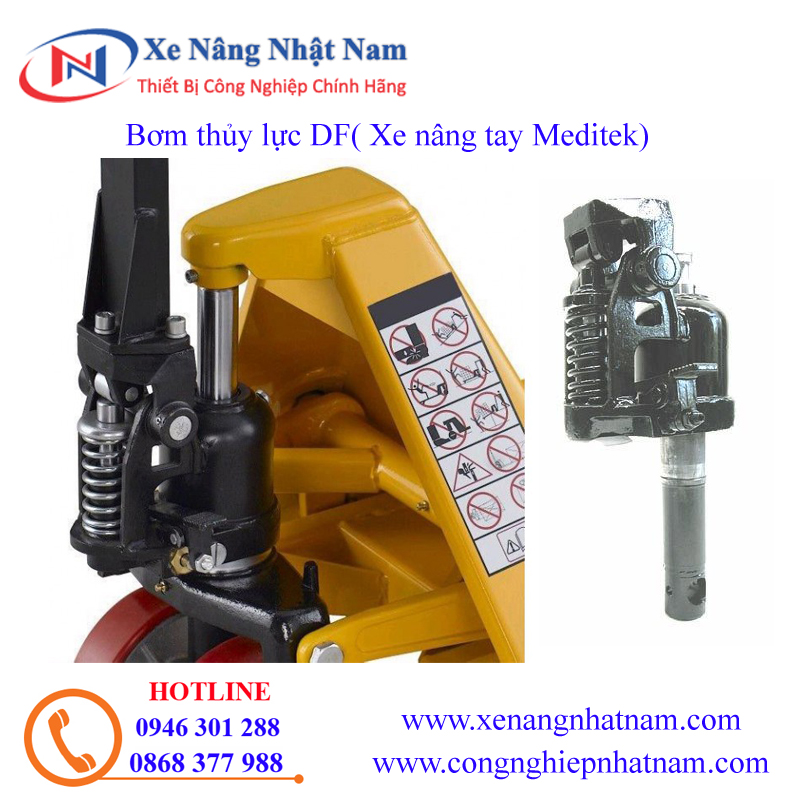 Bơm thủy lực DF xe nâng tay Meditek