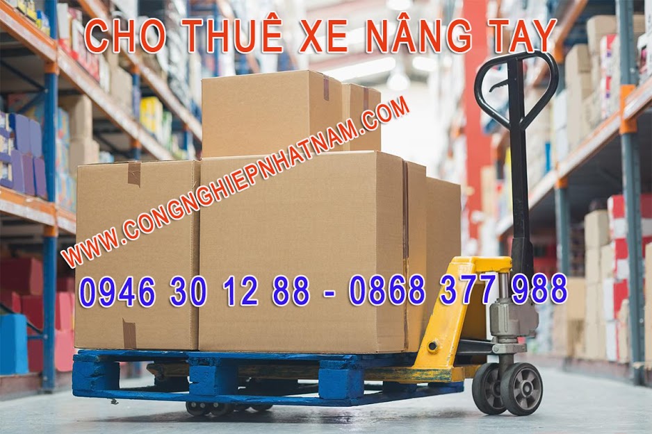 Cho thuê xe nâng tay