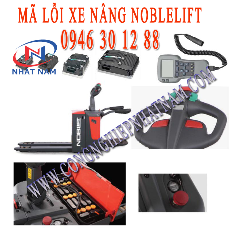 Mã lỗi xe nâng điện Noblelift