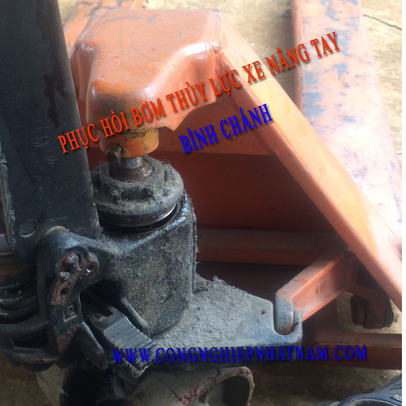 Hình ảnh phục hồi bơm thủy lực tại Bình Chánh