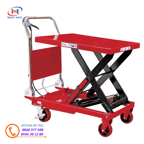 Xe nâng mặt bàn 500kg