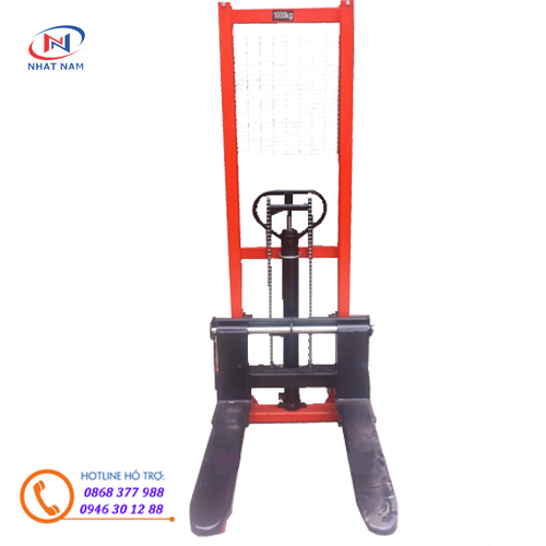 Xe nâng tay cao 1 tấn nâng cao 1m6