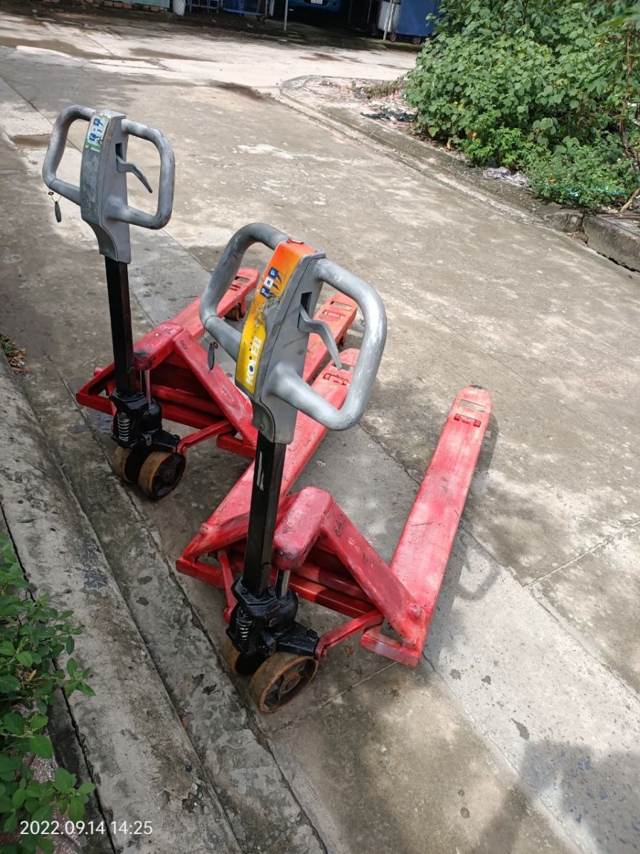 Xe nâng tay Nhật bãi hiệu Kolec