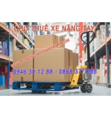 Cho thuê xe nâng tay giá bao nhiêu tiền