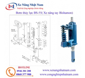 Parlit bơm xe nâng tay Bishamon Nhật Bản