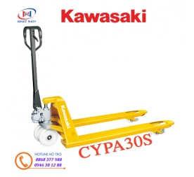 Xe nâng tay Kawasaki - Nhật Bản model CYPA30S càng hẹp