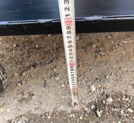 Xe kéo mặt bàn sử dụng 4 bánh đặc đường kính 250mm chịu tải 500kg