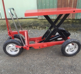 Xe nâng kéo chậu cảnh 4 bánh tay ga | Bền – Tiện – Xe Nâng Nhật Nam