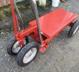 Xe nâng kéo chậu cảnh 4 bánh tay ga | Bền – Tiện – Xe Nâng Nhật Nam