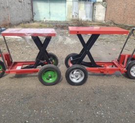 Xe nâng kéo chậu cảnh 4 bánh tay ga | Bền – Tiện – Xe Nâng Nhật Nam