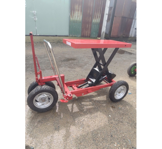 Xe nâng kéo chậu cảnh 4 bánh tay ga | Bền – Tiện – Xe Nâng Nhật Nam